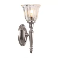 Lampy ścienne - Elstead Lighting Bathroom Dryden1 Polished Nickel BATH/DRYDEN1 PN Elstead kinkiet łazienkowy IP44 nowoczesny BATH/DRYDEN1 PN) - miniaturka - grafika 1