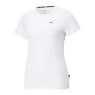 Koszulki sportowe damskie - Koszulka treningowa damska Puma ESS Small Logo Tee - miniaturka - grafika 1