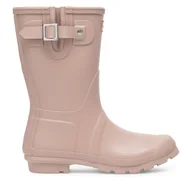 Kalosze damskie - Kalosze Hunter HFW-002 Różowy - miniaturka - grafika 1