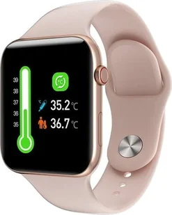 Kumi KU1 Różowy - Smartwatch - miniaturka - grafika 1