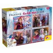 Puzzle - Lisciani Giochi 86603 Disney Supermaxi 4 x 48 Frozen 2 puzzle dla dzieci, wielokolorowe 86603 - miniaturka - grafika 1