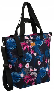 Wygodny shopper damski z poliestru - Rovicky - Torebki damskie - miniaturka - grafika 1