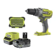 Zestawy elektronarzędzi - RYOBI Wiertarko-wkrętarka udarowa 18V 50Nm 1x4Ah - miniaturka - grafika 1