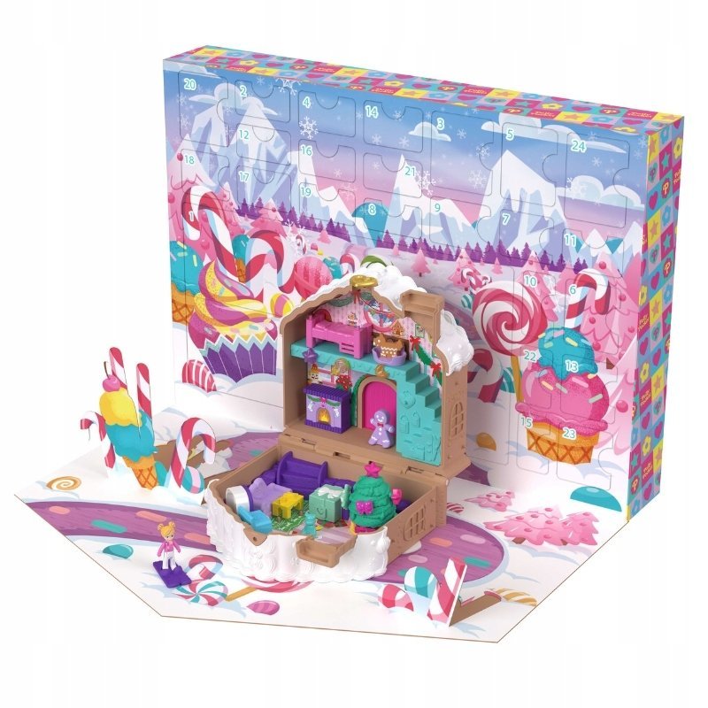 POLLY POCKET KALENDARZ ADWENTOWY 