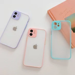 Milky Case silikonowe elastyczne półprzezroczyste etui do Xiaomi Redmi Note 10 5G / Poco M3 Pro niebieski - Etui i futerały do telefonów - miniaturka - grafika 4