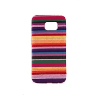 Etui i futerały do telefonów - Materiałowe etui na telefon Samsung Galaxy S7 Cover Bumper Shell Colourful - miniaturka - grafika 1