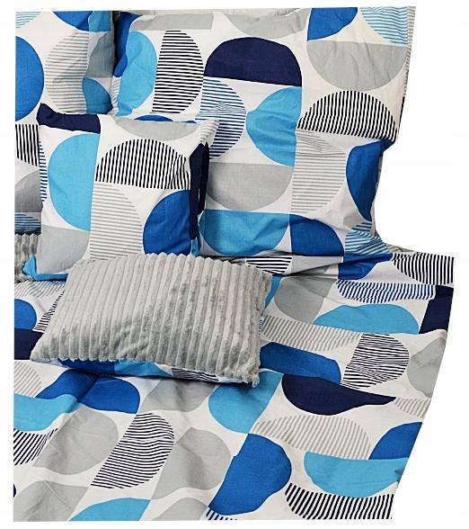 Komplet Pościeli Bawełnianej 200x220 Dwustronna Poduszki 70X80 Bawełna 100%
