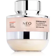 Pudry do twarzy - NEO MAKE UP Intense Serum Illuminate Loose Powder Puder sypki 10g - miniaturka - grafika 1