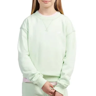 Bluza dziecięca New Balance LAKG0055MEW - miętowa - Bluzy damskie - miniaturka - grafika 1