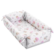 Łóżeczka i kojce - Prostokątne łóżeczko turystyczne dla dziecka, mata dla dziecka 100x60cm - miniaturka - grafika 1