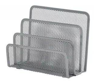 Q-CONNECT Sorter do korespondencji 3 przegrody metalowy srebrny PBS Connect Polska - Przybory szkolne - miniaturka - grafika 1