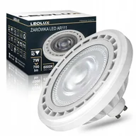 Żarówki LED - Żarówka Led AR111 7W =70W 6000K GU10 Zimna Premium Ledlux nie mruga - miniaturka - grafika 1