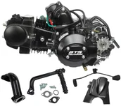 Części motocyklowe - Silnik BTS poziomy 154FMI 125cc 4T 4-biegi czarny - miniaturka - grafika 1