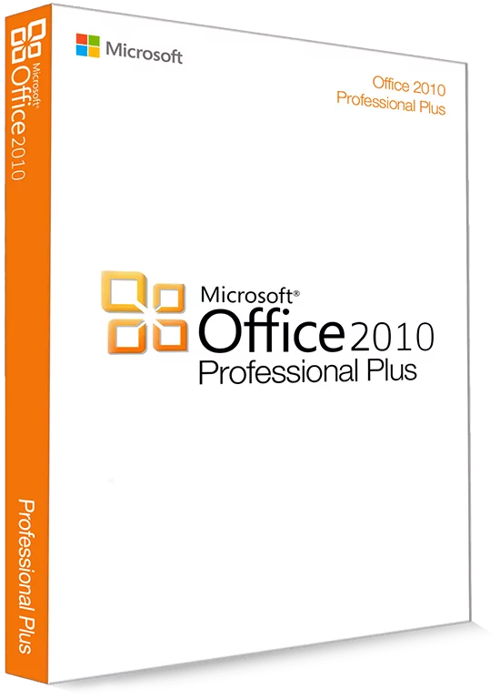 Microsoft Office 2010 Professional Plus 32/64 Bit - klucz produktu (Key)