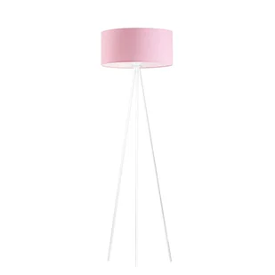 Biało-różowa lampa stojąca dziecięca SEWILLA - Lampy stojące - miniaturka - grafika 1