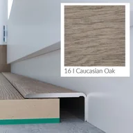 Listwy przypodłogowe - Arbiton Profil podłogowy CS25 zakończeniowy dąb kaukaski 1,2 m - miniaturka - grafika 1