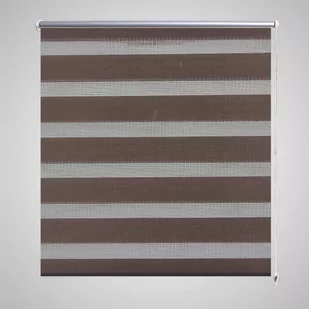 vidaXL vidaXL Roleta Zebra 100 x 175 cm Kawa - Rolety - miniaturka - grafika 1