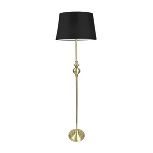 Lampa stojąca w stylu glamour, z abażurem 51-09258 z serii PRIMA  - Lampy stojące - miniaturka - grafika 1