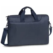 Etui do tabletów - RivaCase Rivacase Ultra Slim Notebook/Laptop torba na ramię z Anti-Shock tapicerka na laptopy do 15.6" i tabletów do 10.1". granatowy 8035-DBL - miniaturka - grafika 1
