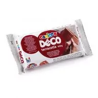 Masy plastyczne - Carioca Masa do modelowania terakota 500g CARIOCA - miniaturka - grafika 1