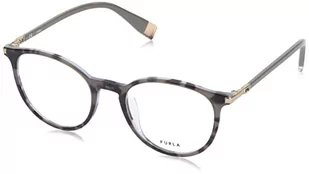 Furla Damskie okulary przeciwsłoneczne Vfu591, Shiny Havana Blue, 48, Shiny Havana Blue - Okulary przeciwsłoneczne - miniaturka - grafika 1