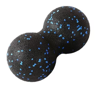 PODWÓJNA PIŁKA do ROLLOWANIA do Masażu Mięśni FITNESS 16x8cm FT31C - Akcesoria do masażu - miniaturka - grafika 1