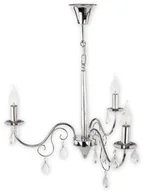 Lampy sufitowe - Lemir Velio żyrandol 3 pł chrom O1953 CH 015O1953 CH - miniaturka - grafika 1