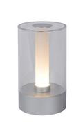 Lampy stojące - Lucide TRIBUN Satynowy chrom LED DIM 9W ściemnialna Lampka stołowa 26501/03/12 - miniaturka - grafika 1