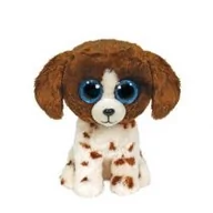 Maskotki i pluszaki - Ty Meteor Meteor Maskotka Beanie Boos Pies brązowo-biały - Muddles 15 cm 5_800211 - miniaturka - grafika 1