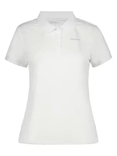 Koszulki sportowe damskie - Icepeak Funkcyjna koszulka polo "Bayard" w kolorze białym - grafika 1