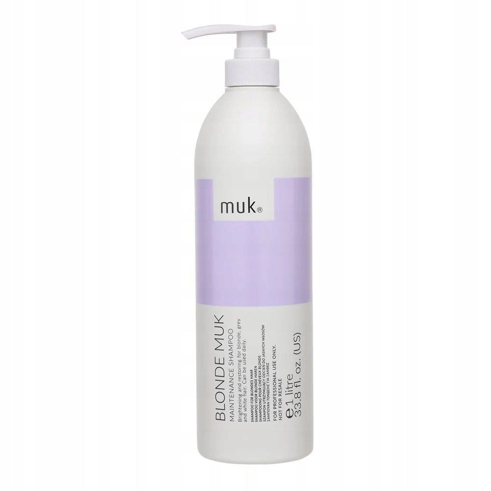 Muk Blonde Toning Szampon Tonujący do Jasnych Włosów 1000ml
