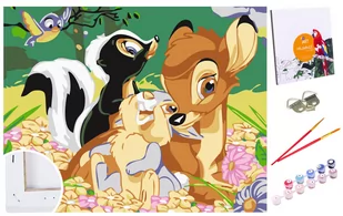 Zestaw do malowania po numerach, 20x30 cm, Kolorowy Kot - Malowanie po numerach - miniaturka - grafika 1