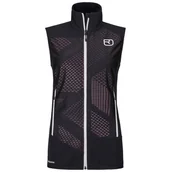 Kurtki i kamizelki sportowe damskie - Kamizelka damska Ortovox Col Becchei Vest W Rozmiar: L / Kolor: czarny - miniaturka - grafika 1