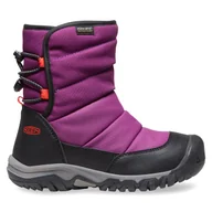 Buty dla dziewczynek - Śniegowce Keen Puffrider Wp 1027958-1 Fioletowy - miniaturka - grafika 1