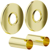 Akcesoria grzewcze - Mexen zestaw maskujący pojedynczy do grzejnika, złoty - W904-000-50 - miniaturka - grafika 1