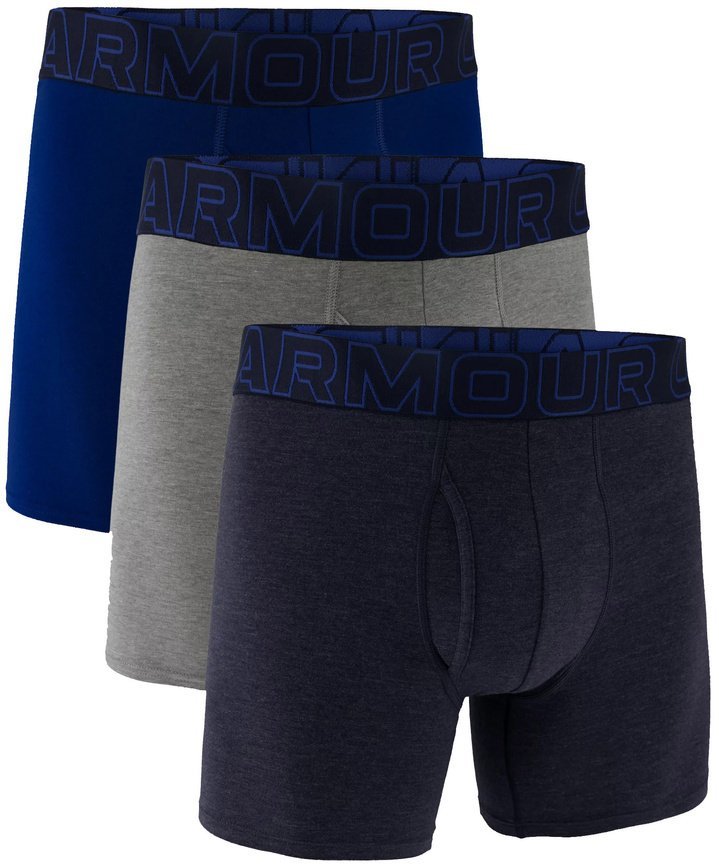 Under Armour Bokserki męskie UNDER ARMOUR granatowe - 3 PAK Performance XXXL