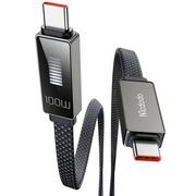 Kable USB - Kabel USB Typ-C - USB Typ-C MCDODO CA-4470 100W 1.2 m Czarny - miniaturka - grafika 1