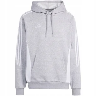 Bluza męska adidas Tiro 24 Sweat Hooded szara IR7545 L - Bluzy męskie - miniaturka - grafika 1