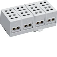 Rozdzielnie elektryczne - Hager polo Zaciski rozgałęźne 4-polowe 2x25/2x35mm2 KH35A KH35A - miniaturka - grafika 1