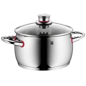Garnki - WMF wysoki z pokrywą Quality One 4,0l 0775206380 - miniaturka - grafika 1