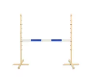 Maskotki i pluszaki - Przeszkoda Skokowa Do Hobby Horse 120Cm Belka 50Mm – Niebieska - miniaturka - grafika 1