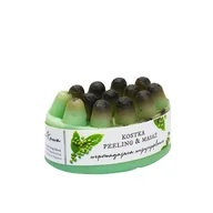 Peelingi do ciała - Secret Soap Store THE Kostka Peeling & Masaż Wyszczuplająca z Zielonej Kawą, The 110 g - miniaturka - grafika 1