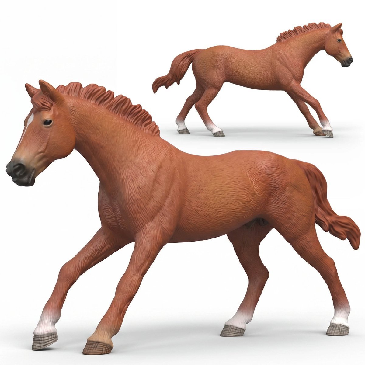SLH14915 Schleich Horse Club - Ogier czystej krwi angielskiej, figurka dla dzieci 3+