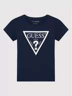 Koszulki dla chłopców - Guess T-Shirt J73I56 K8HM0 Granatowy Regular Fit - miniaturka - grafika 1