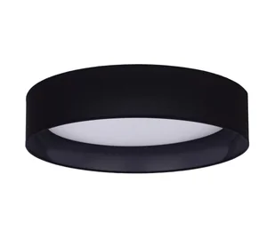 Duolla - LED Plafon ROLLER LED/24W/230V śr. 45 cm czarny - Lampy sufitowe - miniaturka - grafika 1