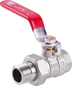 Zawory i kraniki - Perfexim Zawór kulowy wodny WZ DN20 ze śrubunkiem rączka wzmocniony PHA-005/R G3/4 WZ PN30 DN20 00-005-0200-100 - miniaturka - grafika 1