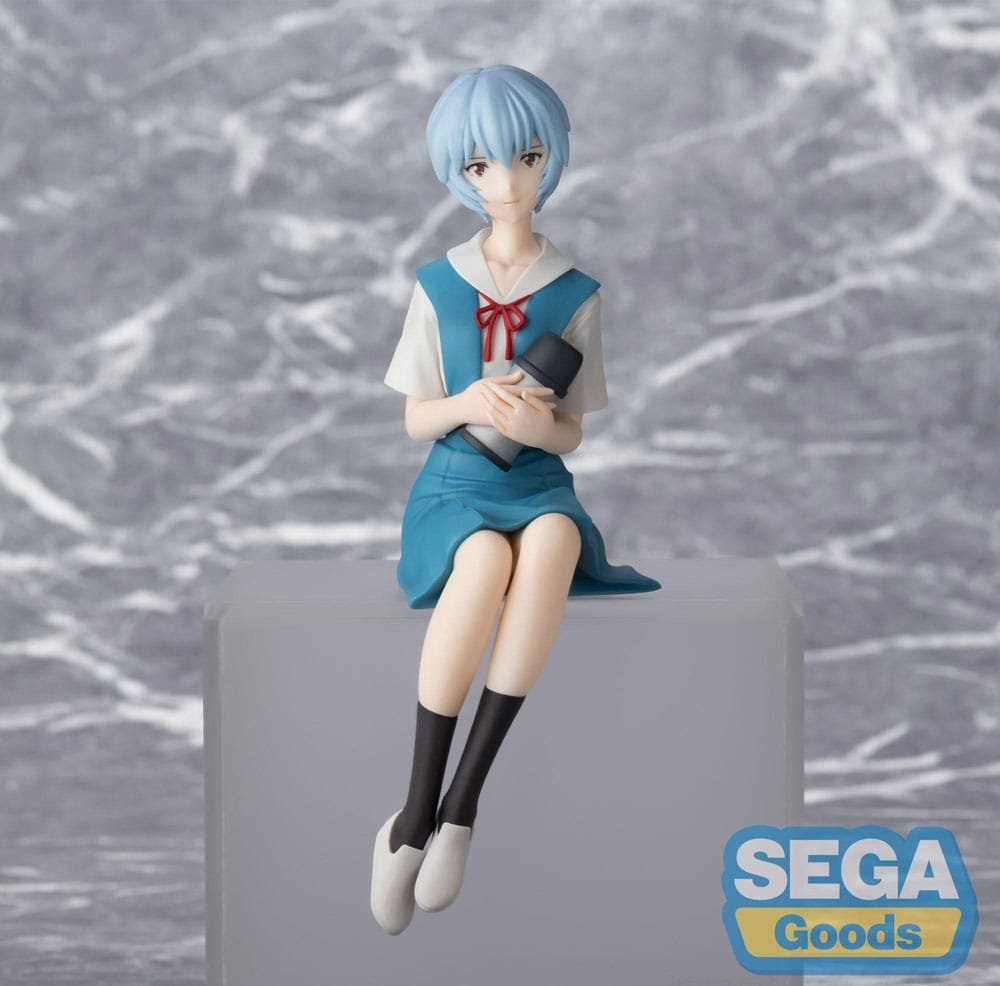 Figurka PVC Rei Ayanami - Rebuild of Evangelion 14 cm - Mańczuk