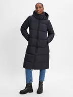 Płaszcze damskie - Tommy Hilfiger Damski płaszcz puchowy Kobiety Sztuczne włókno niebieski jednolity, S - miniaturka - grafika 1