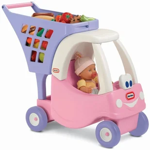Little Tikes Różowy z koszem na zakupy 620195E3 - Samochody i pojazdy dla dzieci - miniaturka - grafika 6