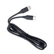 Akcesoria do słuchawek - Jabra Evolve2 USB Cable USB-C to USB-C - Black - miniaturka - grafika 1